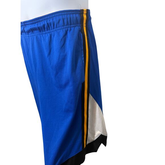 AND1 Basketball Shorts Small – Streetwear Athletic Y2K Mesh Longline Blue - Picture 2 of 10